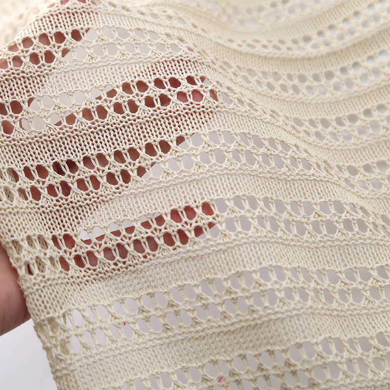 Sewing Tweed - Jacquard Flat Knitting Braided Tweed Hollowed-out