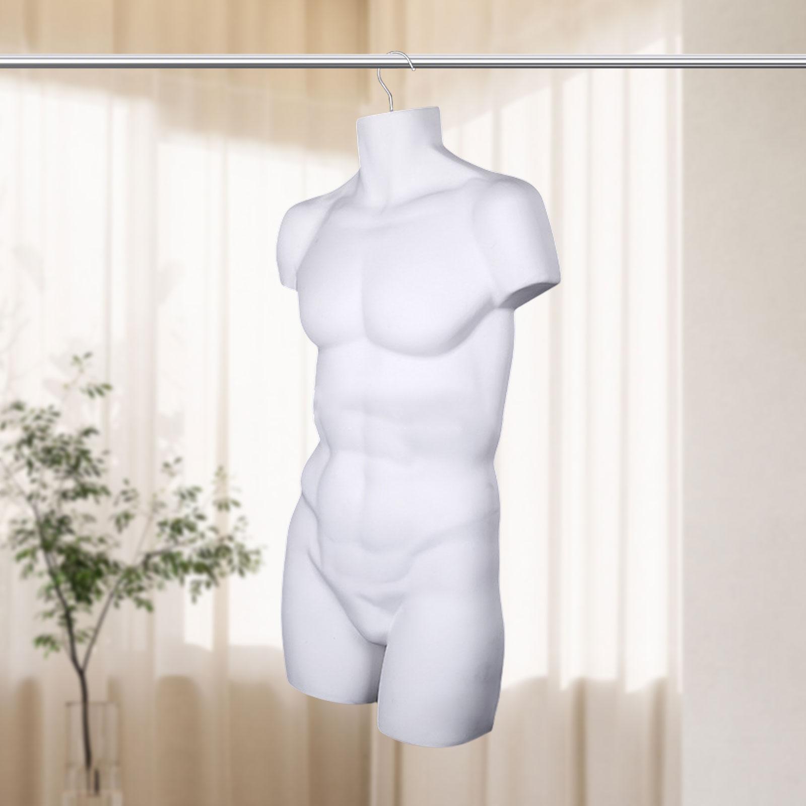Dress Form Mannequin - Male Mannequin Hanger Stand Torso Dress