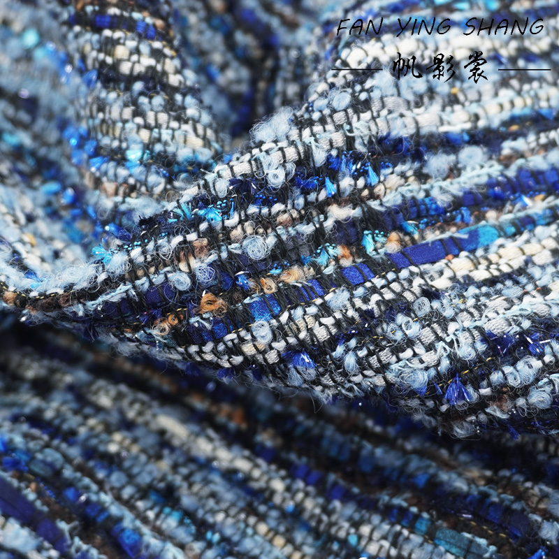 Sewing Tweed - 2025 Blue Series Bright Chiffon Wool