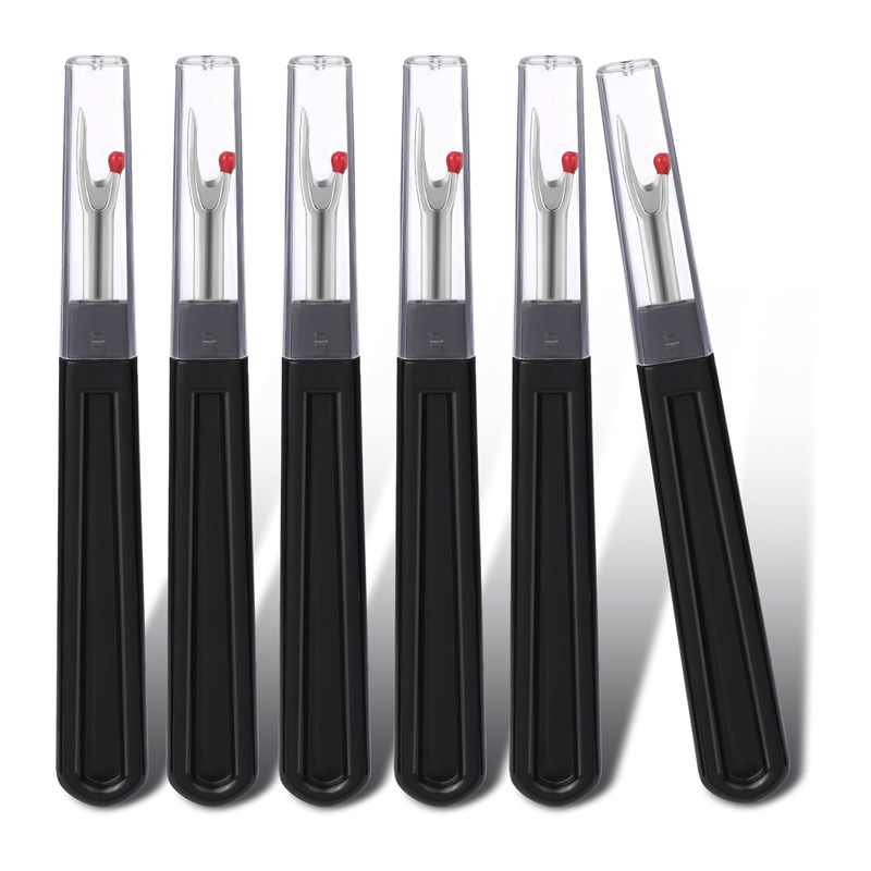 Seam Ripper Tool - 6Pcs Seam Ripper Set Black Stitch
