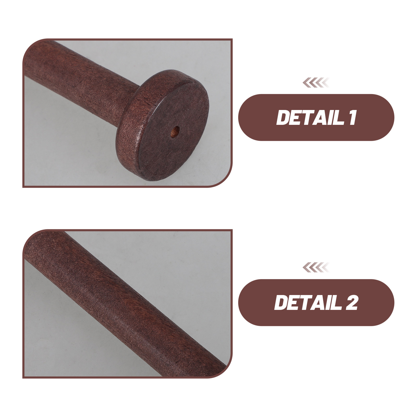 5Pcs Wooden Spools for Crafts  - огляд і ціна Bobbin Organizer Box
