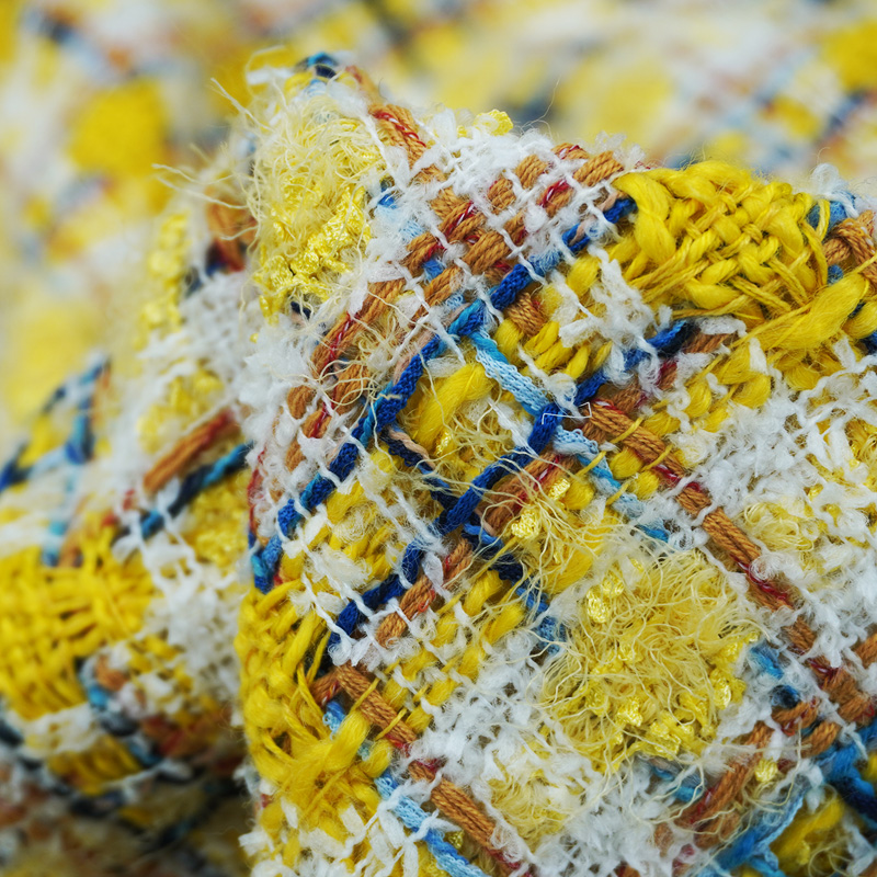 Vibrant Style Yellow Multicolo - огляд і ціна Sewing Tweed