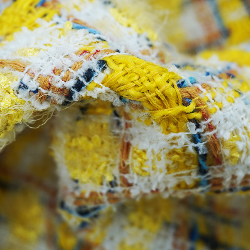 Vibrant Style Yellow Multicolo - огляд і ціна Sewing Tweed