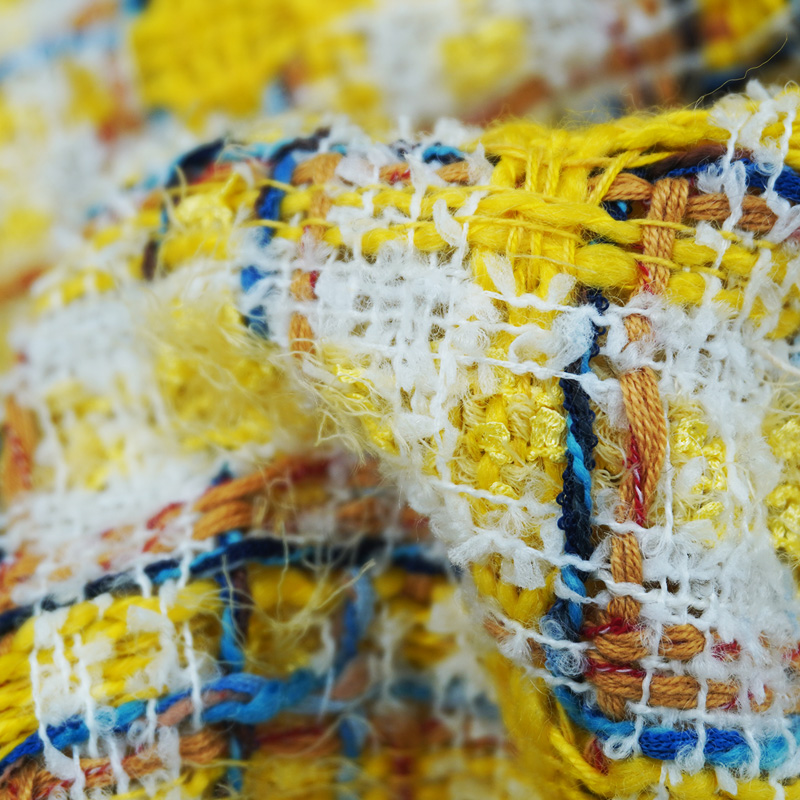 Vibrant Style Yellow Multicolo - огляд і ціна Sewing Tweed