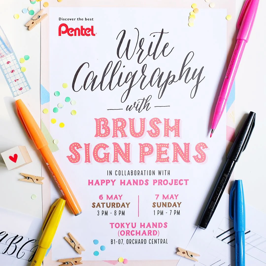 Japan Pentel Touch Brush Sign  - огляд і ціна Pentel Pen Sign Pen