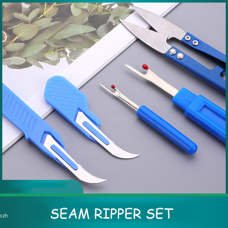 5Pcs Blue Sewing Ripper Kit wi - огляд і ціна Sewing Kit