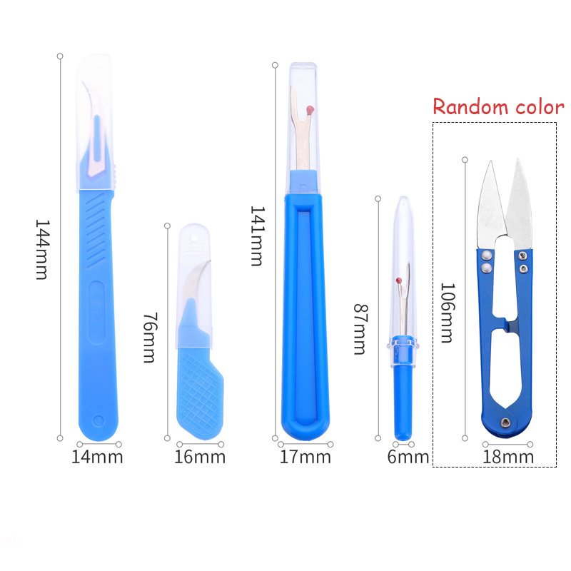 5Pcs Blue Sewing Ripper Kit wi - огляд і ціна Sewing Kit