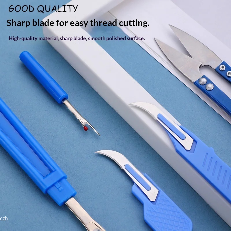 5Pcs Blue Sewing Ripper Kit wi - огляд і ціна Sewing Kit