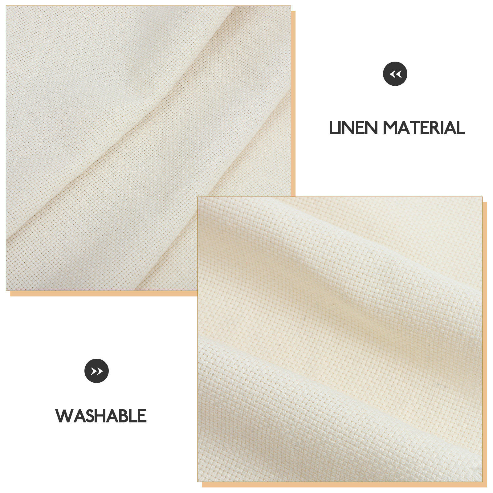 Monks Cloth Embroidery Linen F - огляд і ціна Sewing Embroidery Fabric