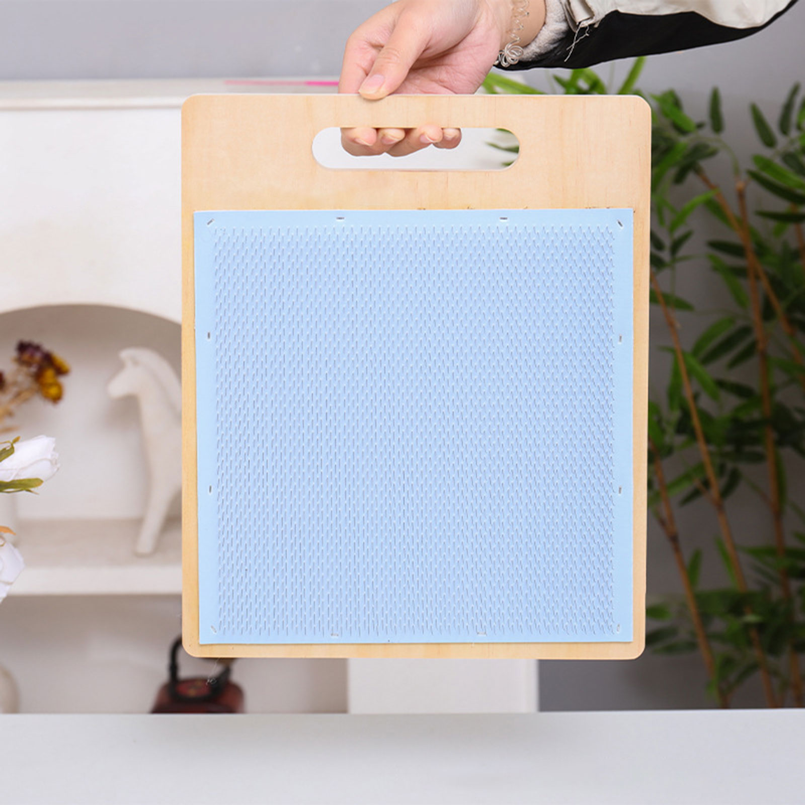 Wool Blending Board Wooden Woo - огляд і ціна Textile Sewing Support