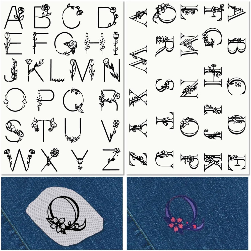 Letter A-Z Water Soluble Embro - огляд і ціна Sewing Kit