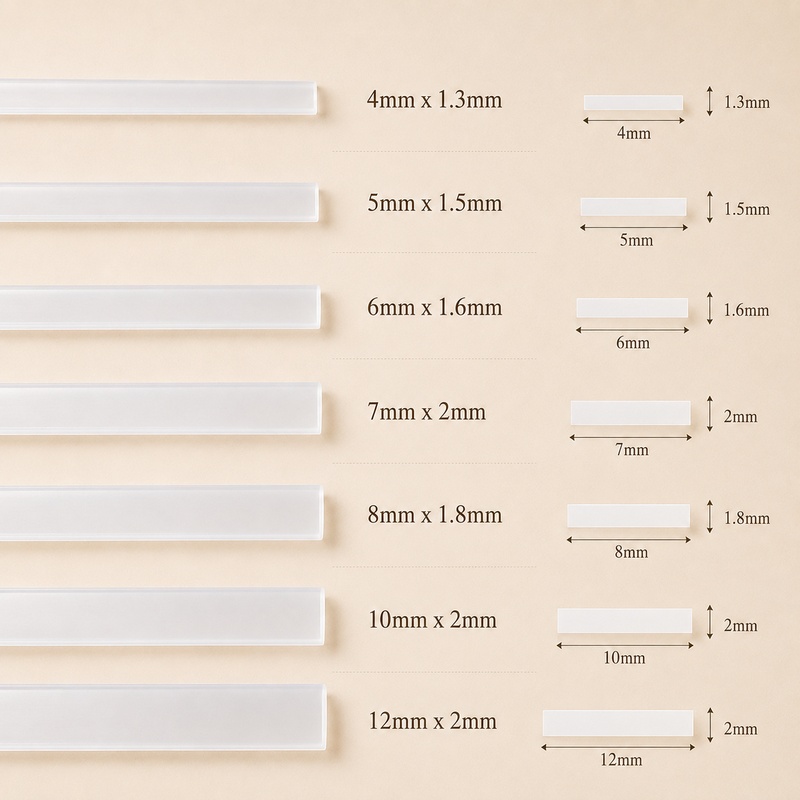 20M 4-12mm Clear Plastic Corse - огляд і ціна Textile Sewing Support