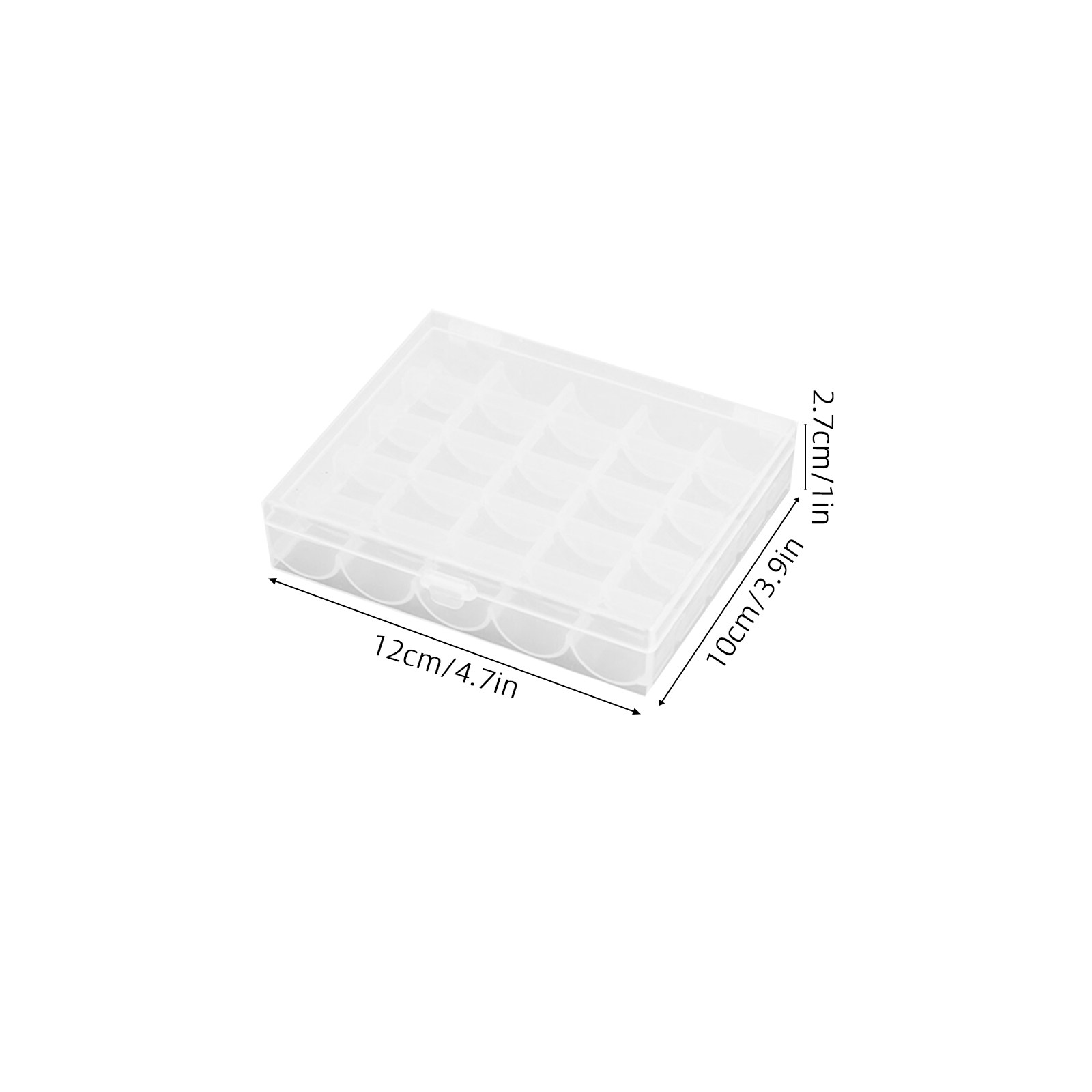 3Pcs Empty Bobbin Organizer Ca - огляд і ціна Bobbin Organizer Box