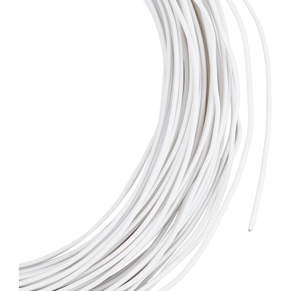 30m White Millinery Wire 2mm D - огляд і ціна Sewing Kit