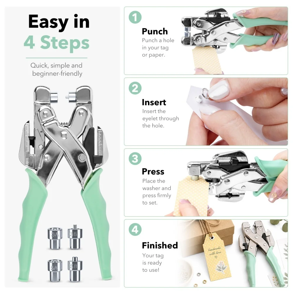 Grommet Tool Kit Handheld Hole - огляд і ціна Sewing Kit