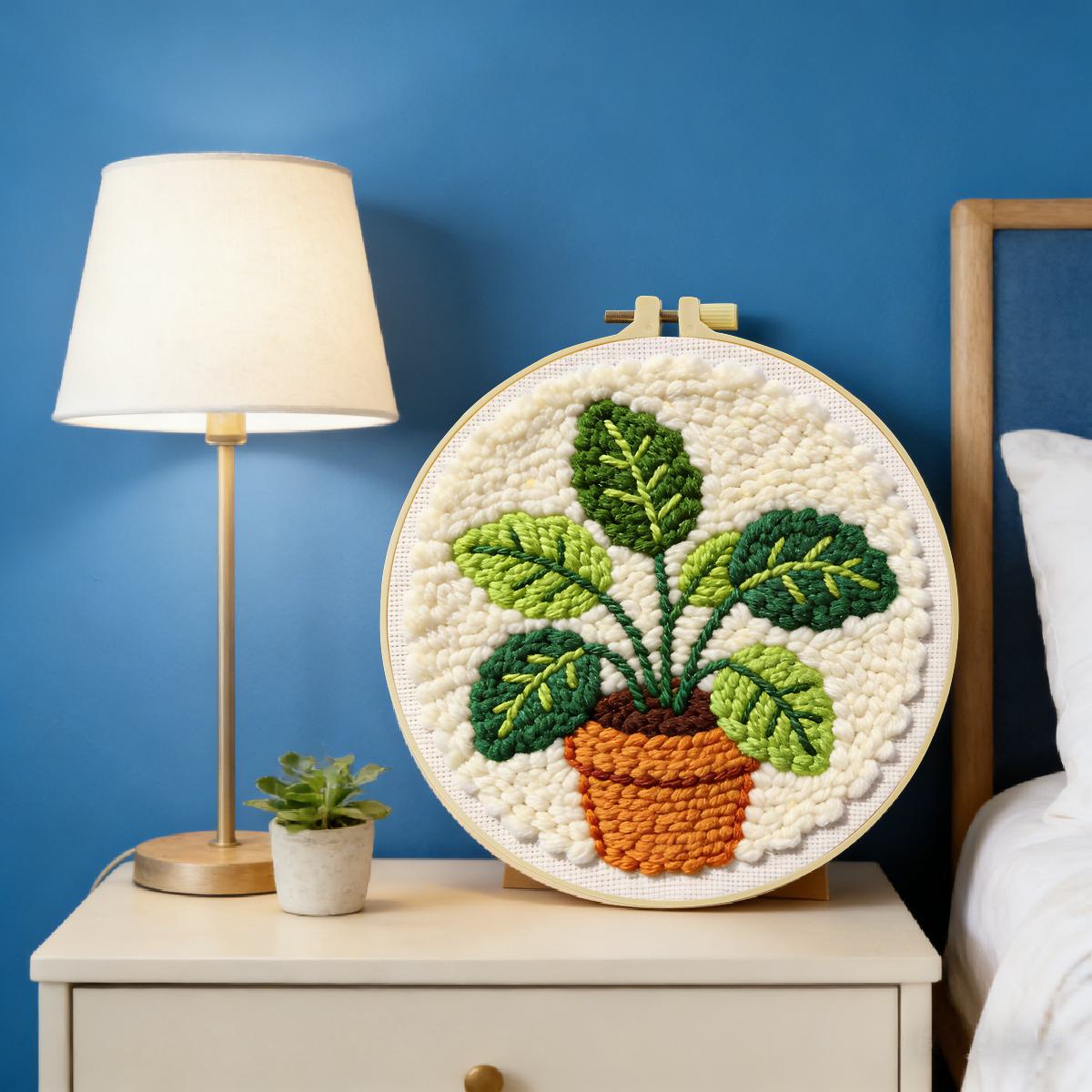 20X20CM/7.87inch Leaves Punch  - огляд і ціна Sewing Textile Art