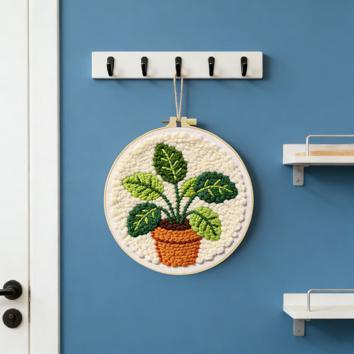20X20CM/7.87inch Leaves Punch  - огляд і ціна Sewing Textile Art