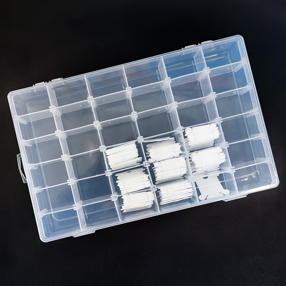 J1UL1N 36 Grids Plastic Embroi - огляд і ціна Bobbin Organizer Box
