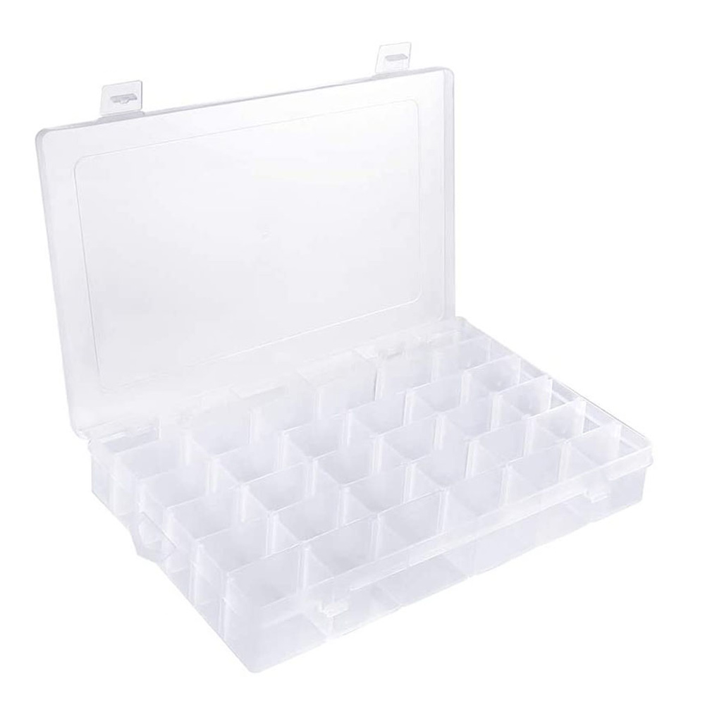 J1UL1N 36 Grids Plastic Embroi - огляд і ціна Bobbin Organizer Box