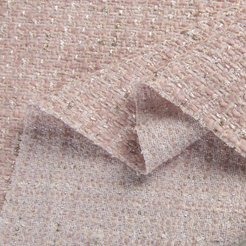 Beige Color and Gold Wire Yarn - огляд і ціна Sewing Tweed