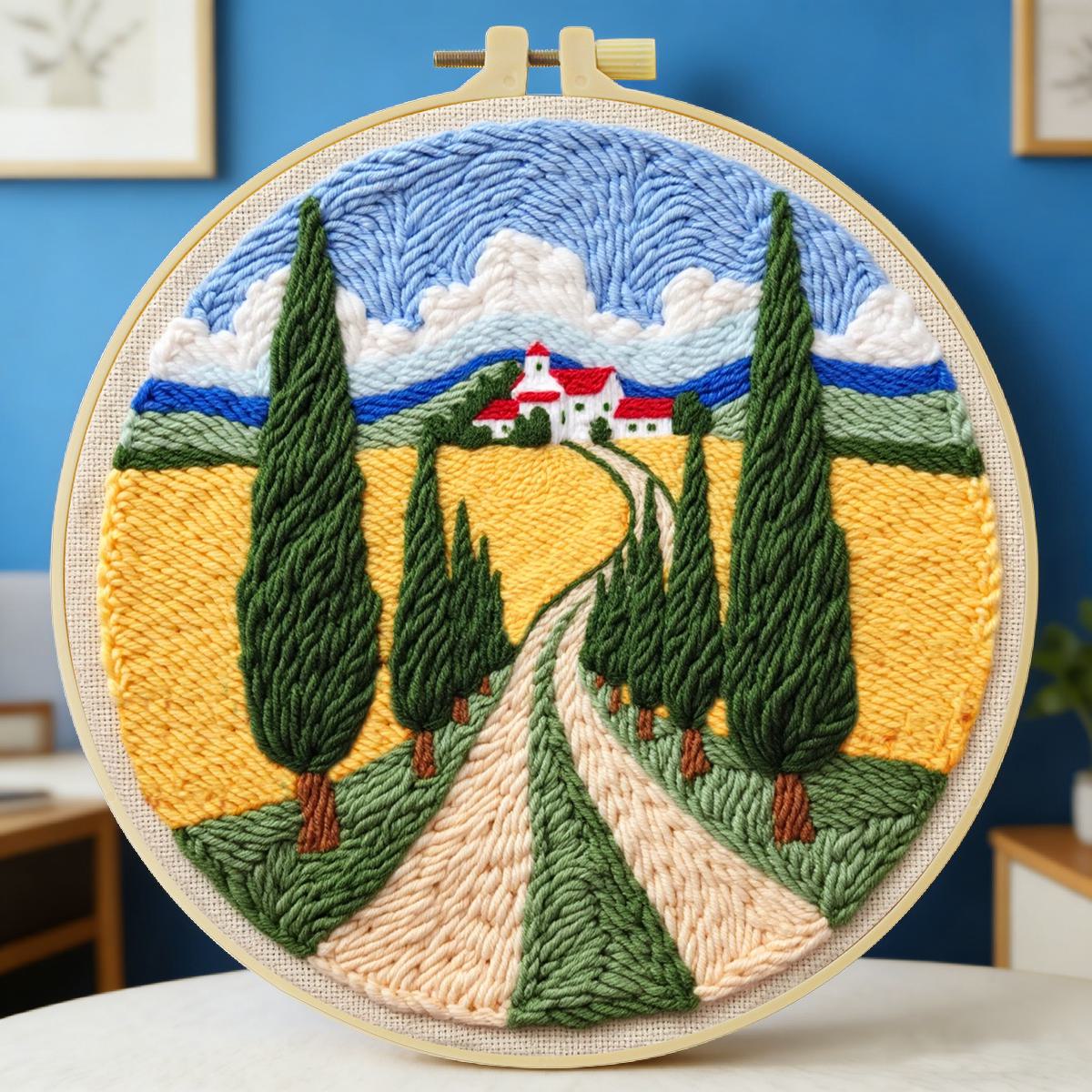 20X20CM/7.87inch Field Punch N - огляд і ціна Sewing Textile Art