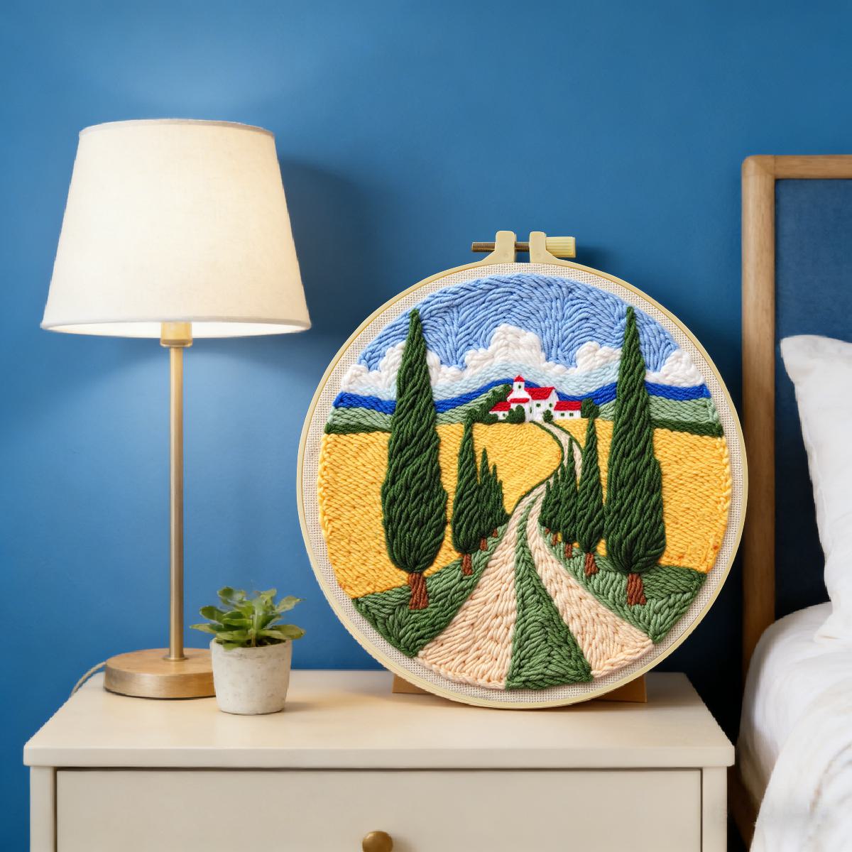 20X20CM/7.87inch Field Punch N - огляд і ціна Sewing Textile Art