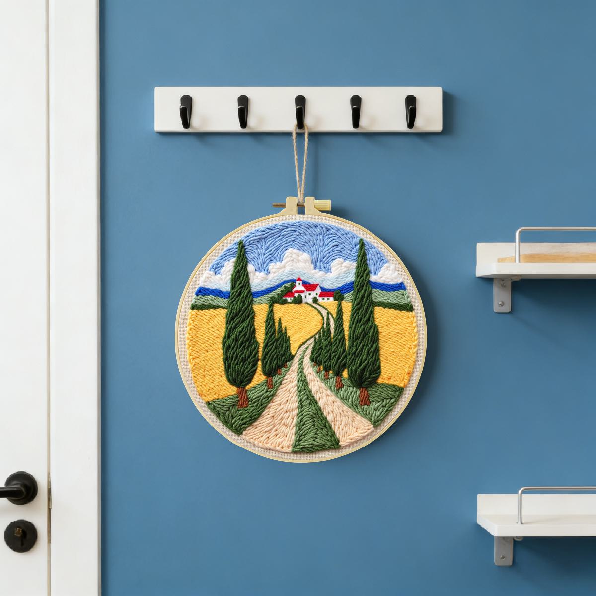 20X20CM/7.87inch Field Punch N - огляд і ціна Sewing Textile Art