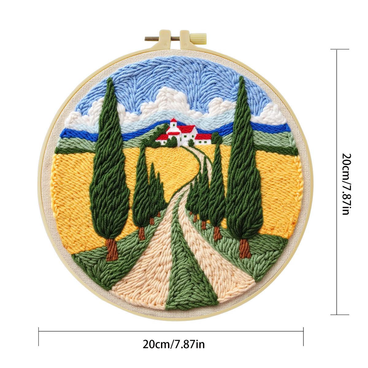 20X20CM/7.87inch Field Punch N - огляд і ціна Sewing Textile Art