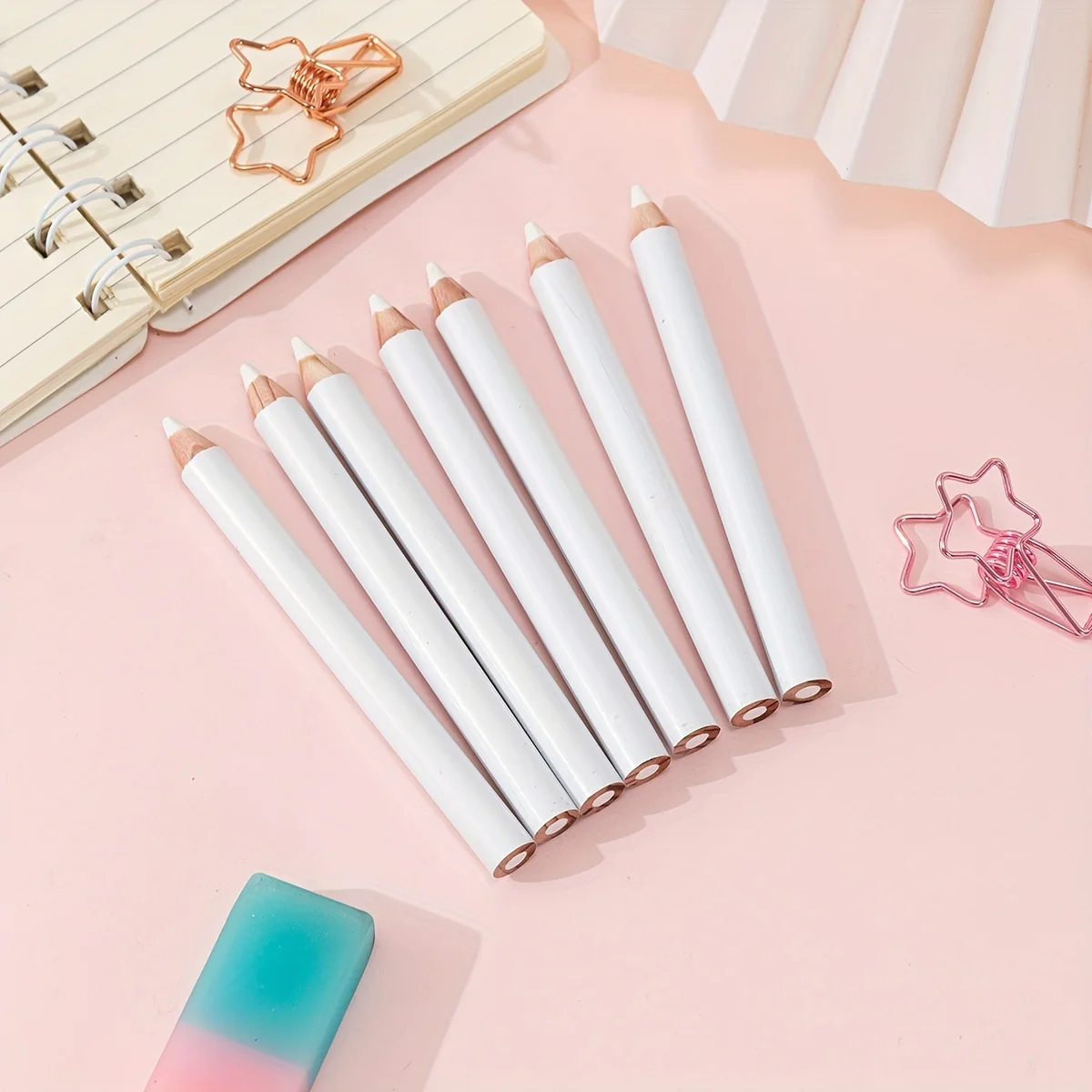 6pcs White Tailor Pen Fashion  - огляд і ціна Fabric Marking Pen