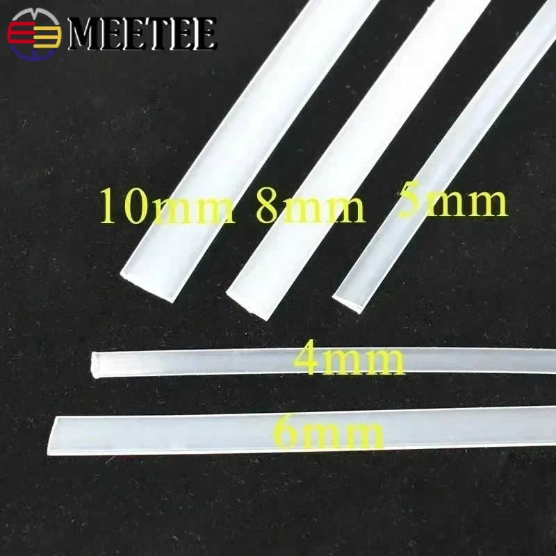 10Meters 4-12mm Clear Plastic  - огляд і ціна Textile Sewing Support