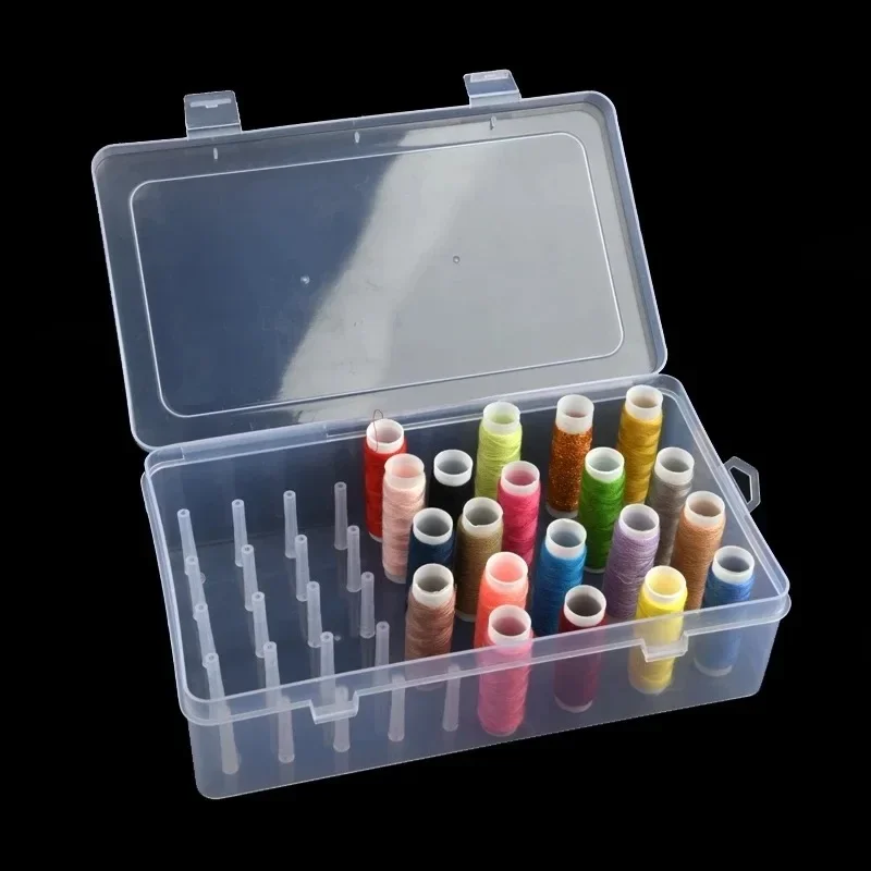 New Sewing Thread  Box 42 Piec - огляд і ціна Bobbin Organizer Box