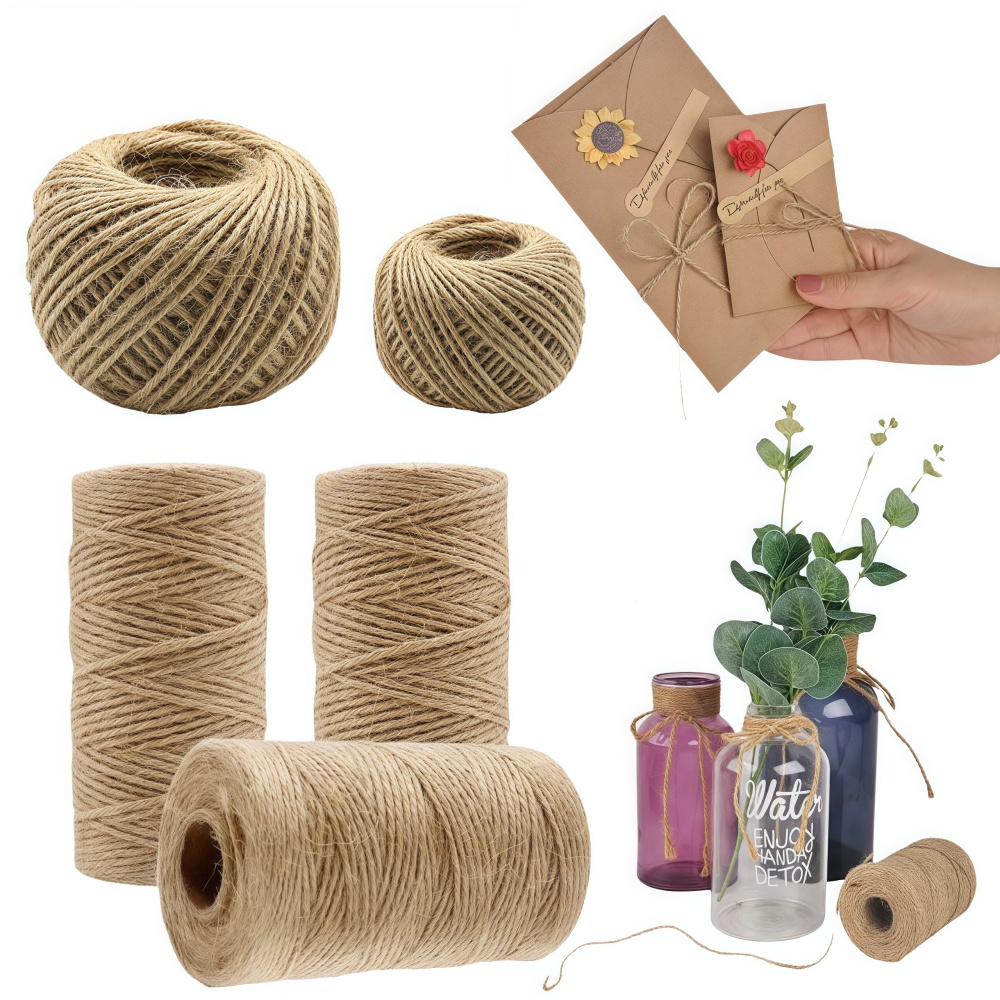 2/3/4mm Natural Jute Rope Stri - огляд і ціна Sewing Thread In Textile