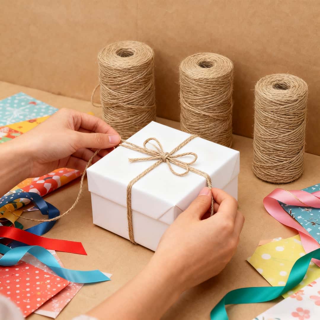 2/3/4mm Natural Jute Rope Stri - огляд і ціна Sewing Thread In Textile