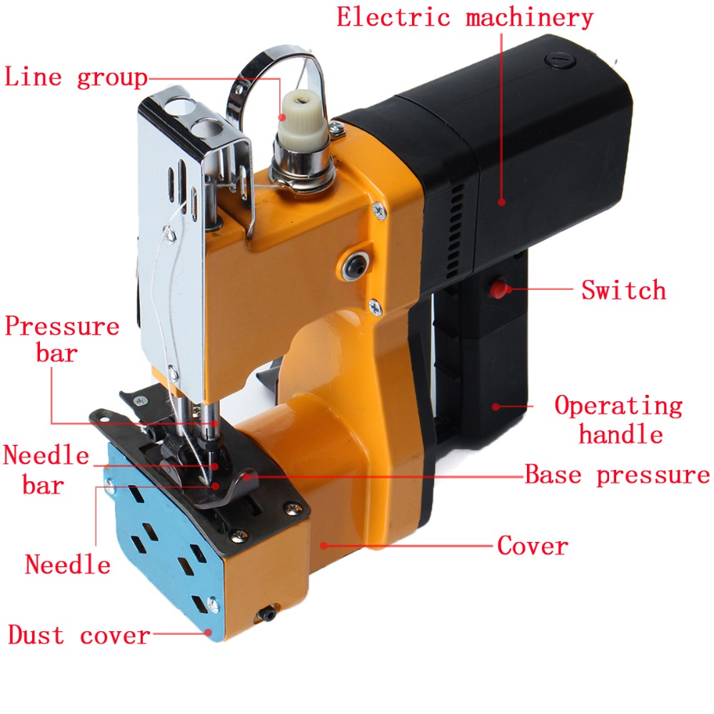 Electric Woven Bag Closing Mac - огляд і ціна Sewing Machine In Textile Industry