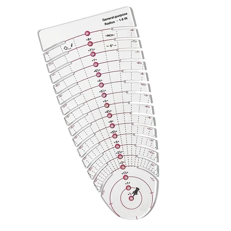 39BB Clear Scale Acrylic Measu - огляд і ціна Sewing Textile Art