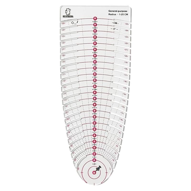 39BB Clear Scale Acrylic Measu - огляд і ціна Sewing Textile Art