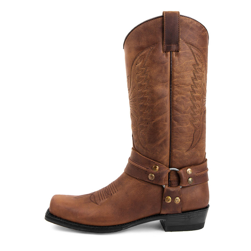 New Men's Motorcycle Boots Fas - огляд і ціна Sewing Embroidery Fabric