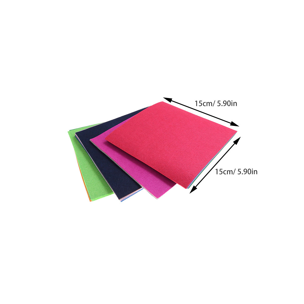 40Pcs Vibrant Nonwoven Fabric  - огляд і ціна Sewing Textile Art