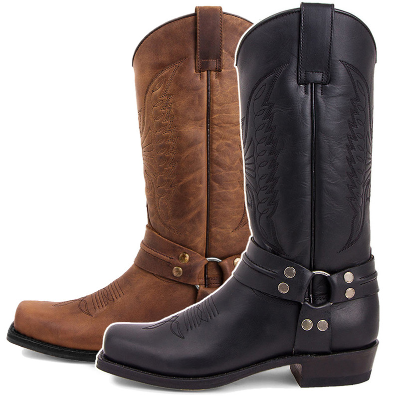 New Men's Motorcycle Boots Fas - огляд і ціна Sewing Embroidery Fabric