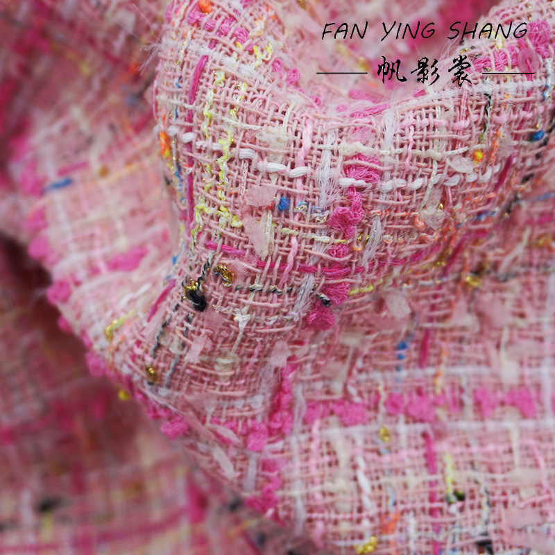 The Pink Plaid Tassel Cotton T - огляд і ціна Sewing Tweed