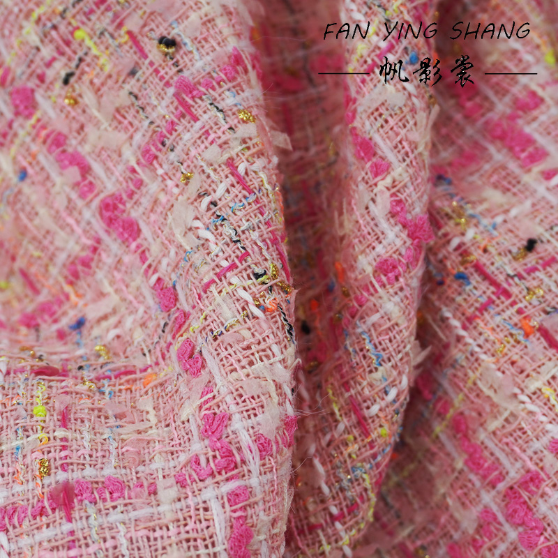 The Pink Plaid Tassel Cotton T - огляд і ціна Sewing Tweed