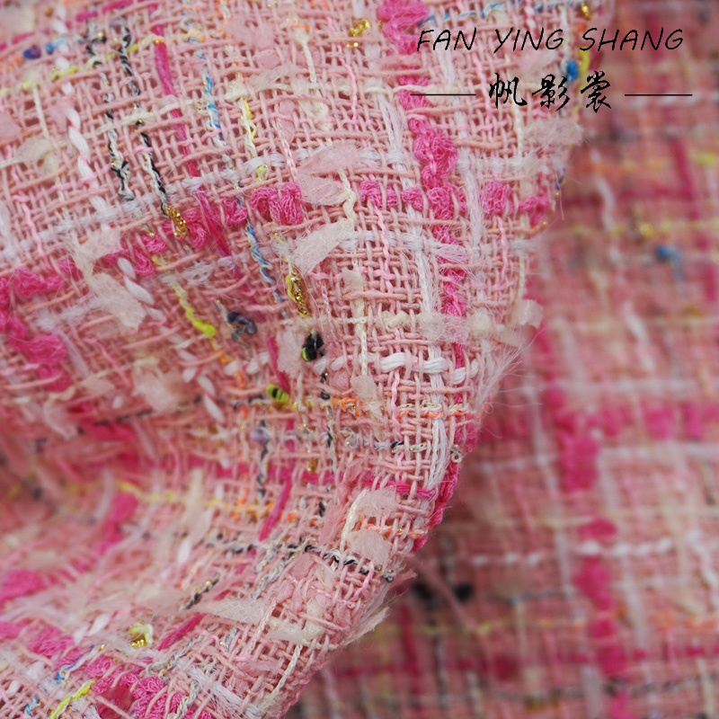 The Pink Plaid Tassel Cotton T - огляд і ціна Sewing Tweed
