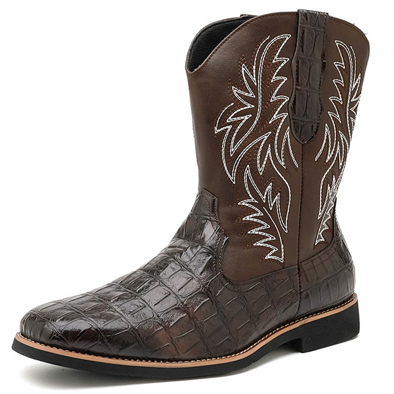 Retro Wide Toe Western Cowboy  - огляд і ціна Sewing Embroidery Fabric