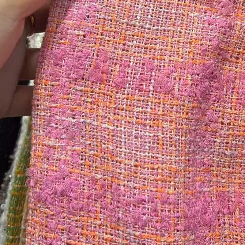 Pink and Orange Lattice With R - огляд і ціна Sewing Tweed