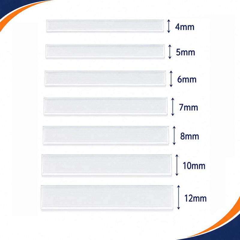 20Meters 4-12mm Clear PP Plast - огляд і ціна Textile Sewing Support