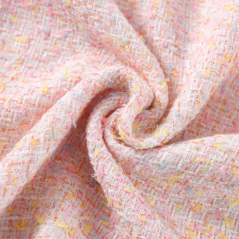 Luxury Tweed Fabric Boucle Fab - огляд і ціна Sewing Tweed