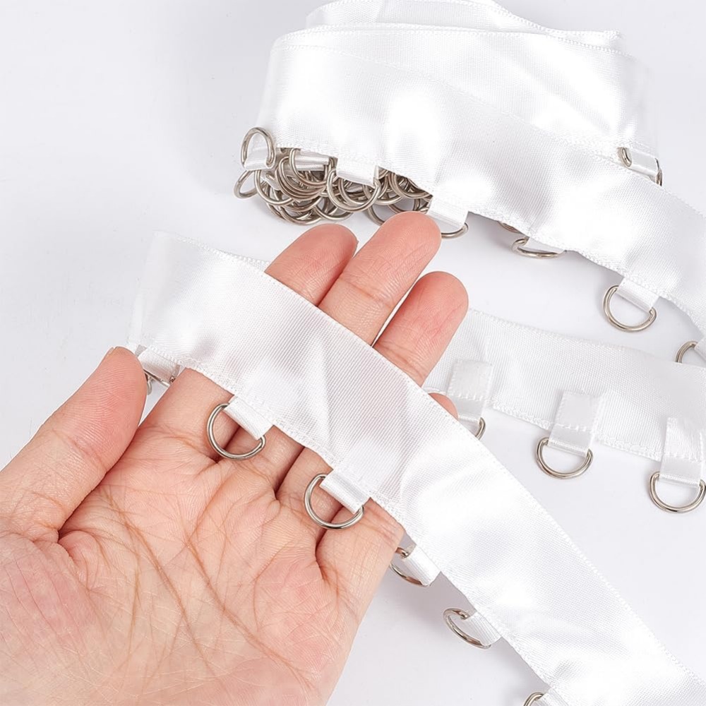 4 Yards White Grommet Trim wit - огляд і ціна Sewing Kit