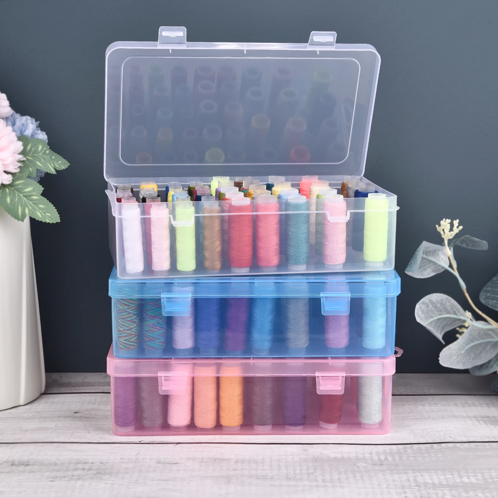 New 24 Grids Spool Organizer/4 - огляд і ціна Bobbin Organizer Box