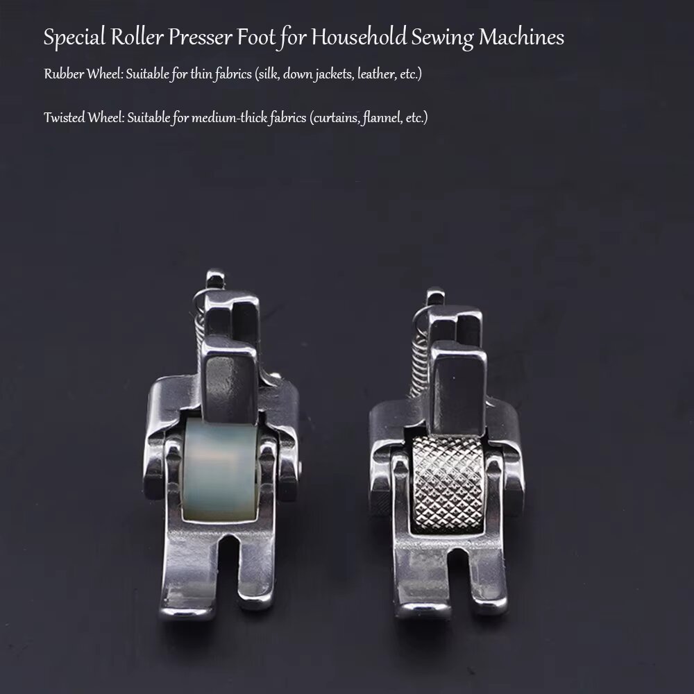 All Steel Roller Presser Foot  - огляд і ціна Sewing Machine Fabric