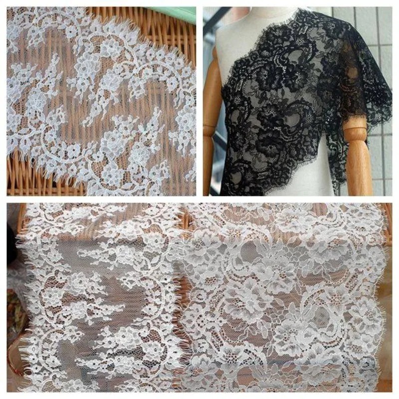 3M， High Quality Eyelash Lace  - огляд і ціна Sewing Embroidery Fabric